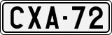 License plate of Finland, Cars