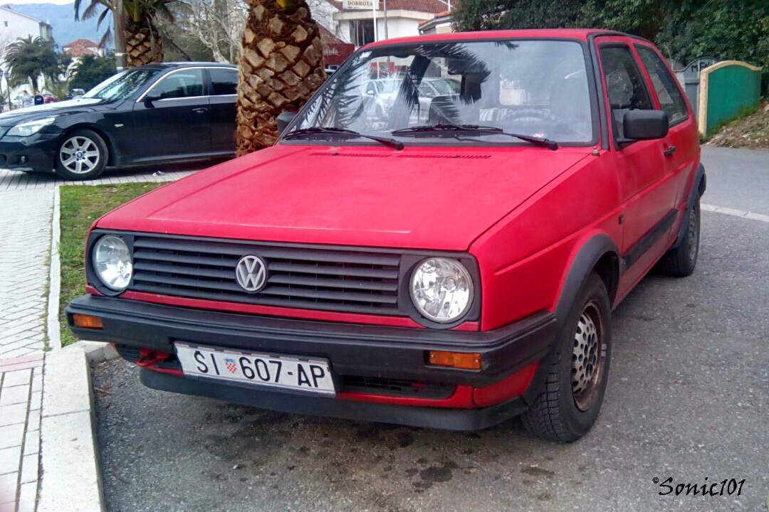 ŠI 607-AP, Volkswagen Golf 2nd gen 3-door Hatch (19/1G), 1983–1992