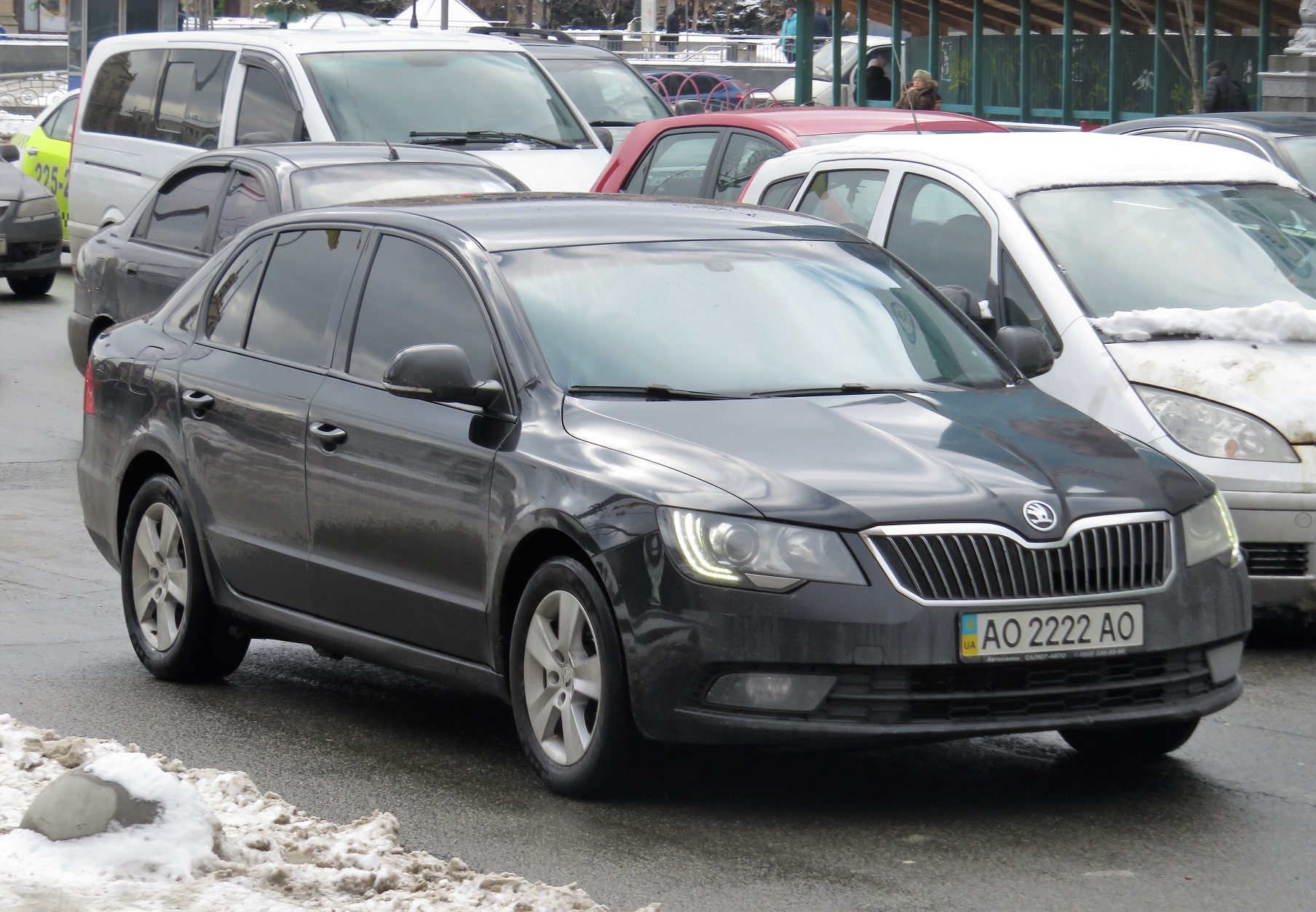 AO 2222 AO, Skoda Superb 2nd gen Sedan/Liftback (B6/3T4), facelift, 2013–2015