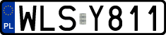 License plates of Poland, Regular car plates