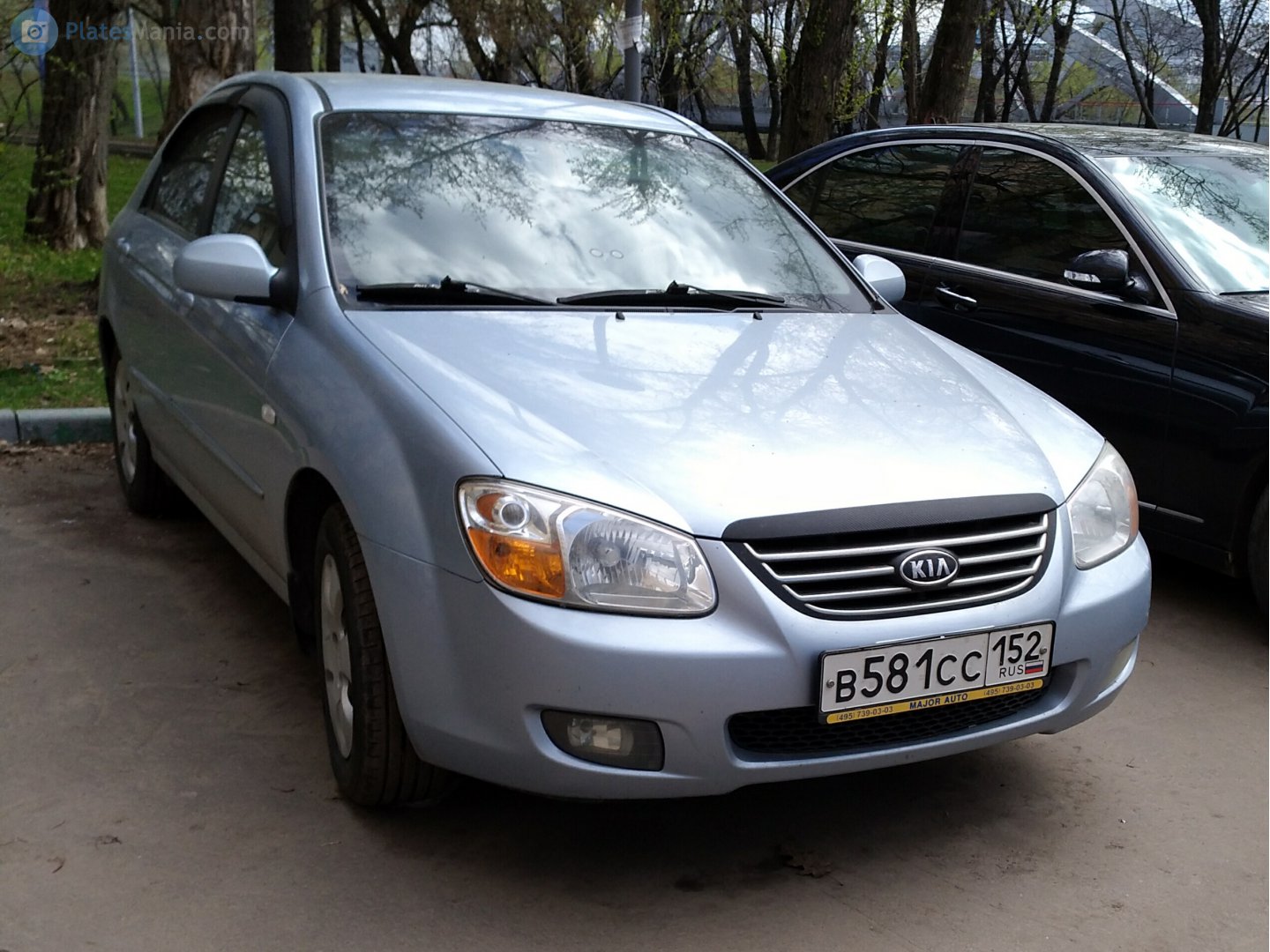 в 581 сс 152, Kia Cerato 1st gen Sedan (LD), 2004–2007 (–2009 for CN-market)