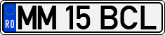 License plate of Romania, Regular plates
