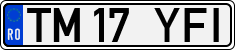 License plate of Romania, Regular plates