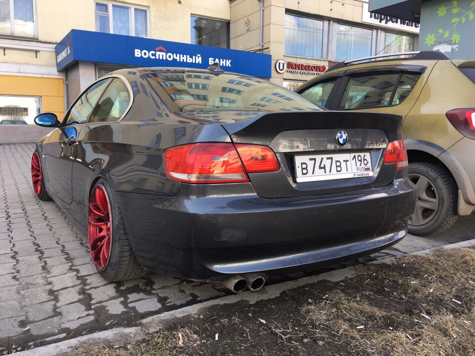 в 747 вт 196, BMW 3 Series 5th gen Coupé (E92), 2006–2013