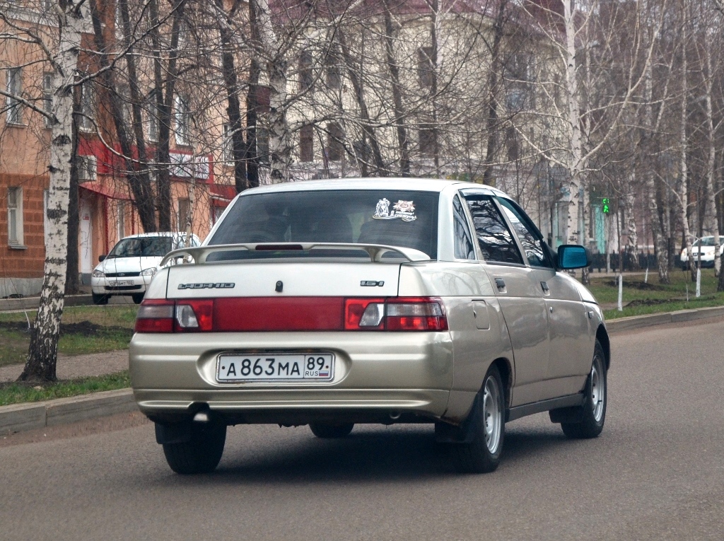 а 863 ма 89, Lada (VAZ) 2110 2110 Sedan, 1995–2007 (–2014 for others)