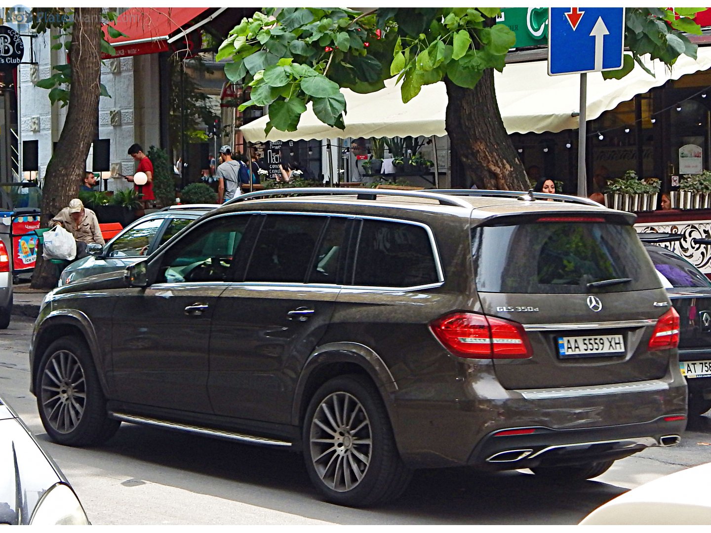 AA 5559 XH, Mercedes-Benz GLS-Klasse 1st gen (X166), 2016–2019