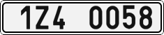 License plate of the Czech Republic, Cars (2001)