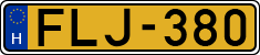 license plates of Hungary, Commercial vehicles (1990)