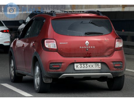 к333кк06, Renault Sandero