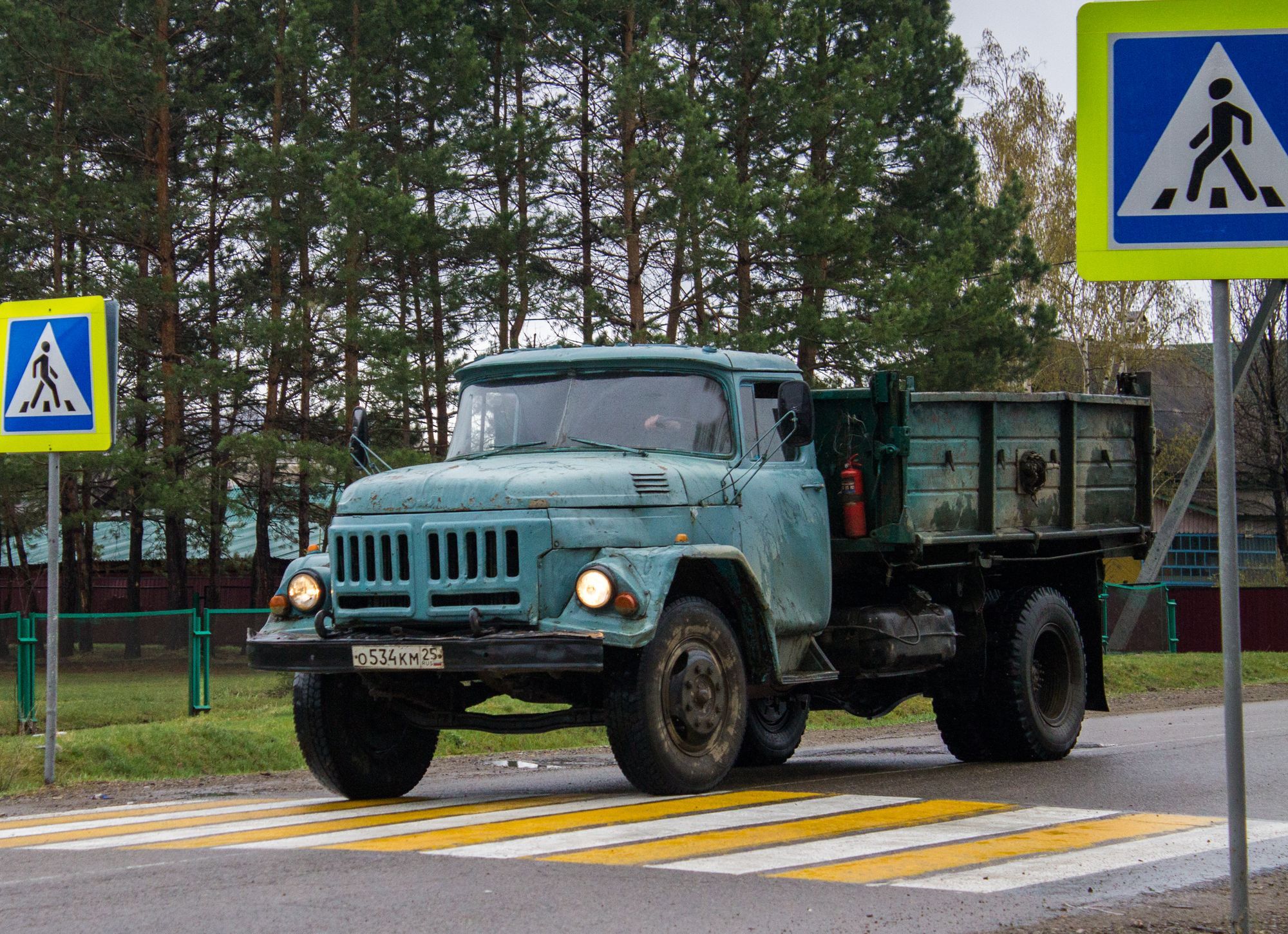 о 534 км 25, ZIL 130 ММЗ-554, 1972–1995