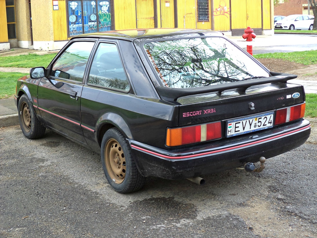 EVY-524, Ford Escort 4th gen 5-door Hatch (AAF; Global-market), 1986–1990 (–1992 for LATAM-market)