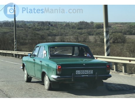 о 0004 БЕ, GAZ 24 Волга