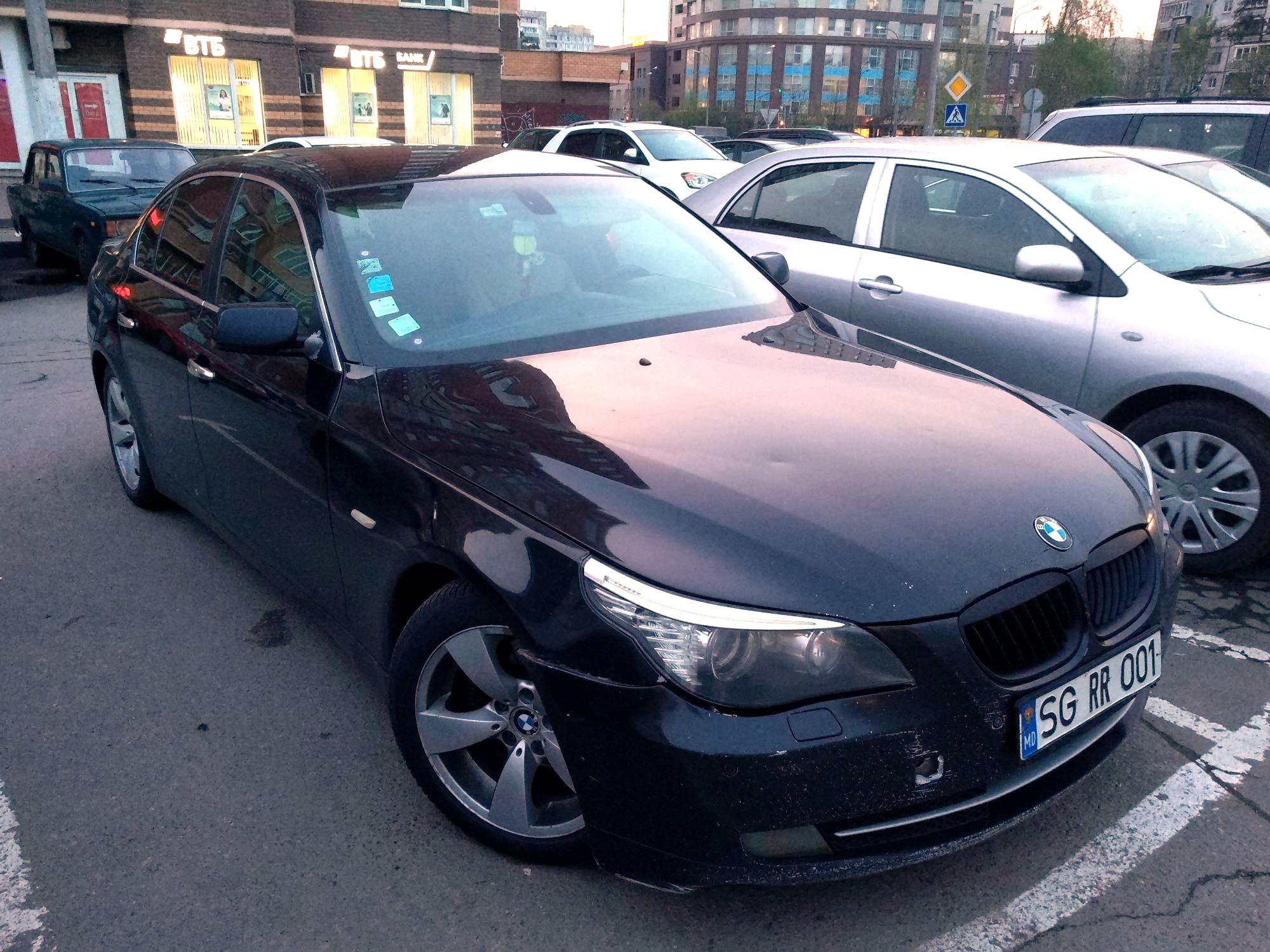 SG RR 001, BMW 5 Series 5th gen Sedan (E60), 2003–2010