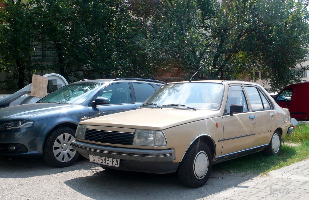 ŠI 549-FA, Renault 18 1st gen Sedan (134), 1978–1986 (–1994 for LATAM-market)