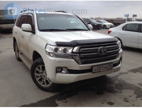 н001нн96, Toyota Land Cruiser