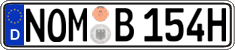 German license plate, Plates for oldtimers (type 