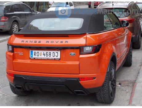 RO 468 DJ, Land Rover Range Rover Evoque