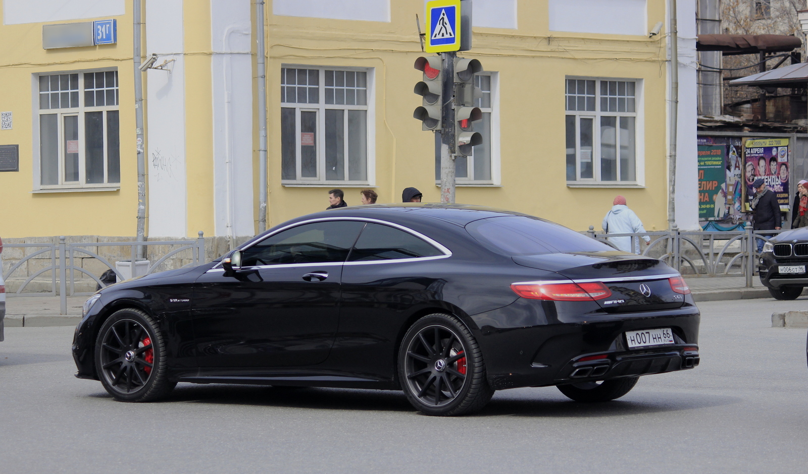 н 007 нн 66, Mercedes-Benz S-Klasse 8th gen Coupé (С217), 2014­–2020