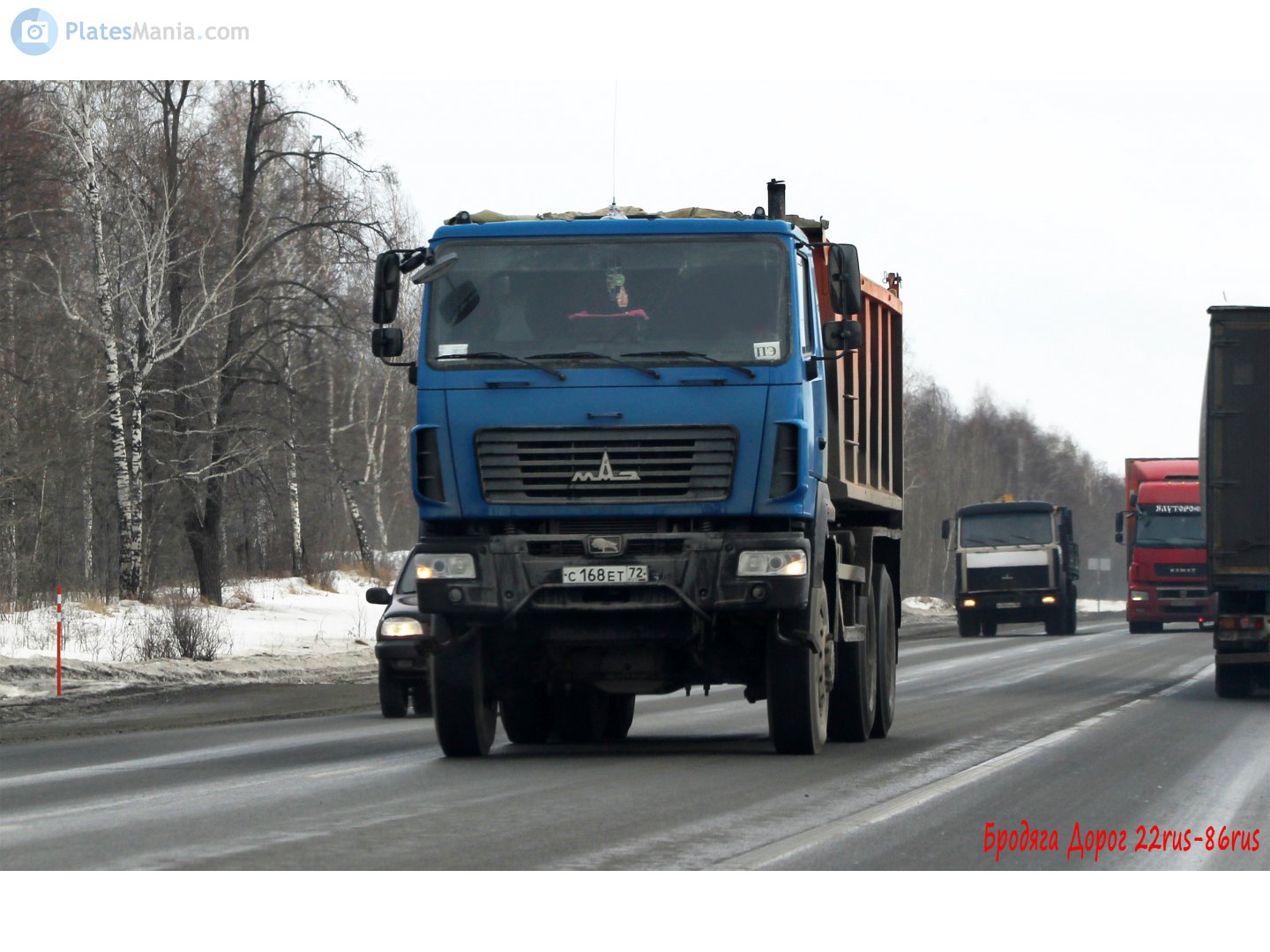 с 168 ет 72, MAZ 6514 