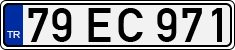 License plate of Turkey, Regular plates
