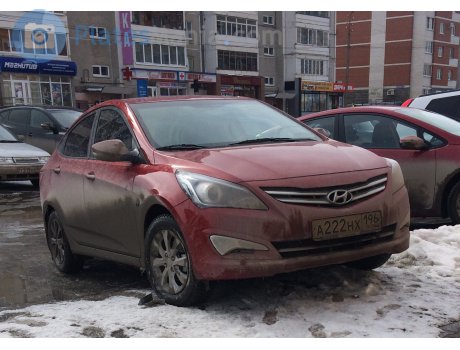 а222нх196, Hyundai Solaris