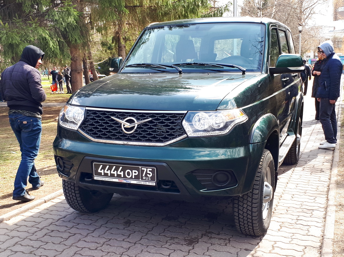 4444 ор 75, UAZ 3163 Patriot 1st gen, facelift, 2014­–
