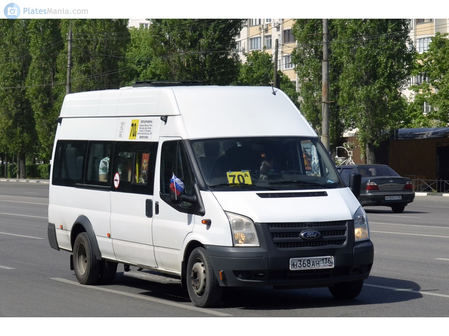 н 368 ан 136, Ford Transit 3rd gen Van (V347/V348), 1st facelift, 2006–2014