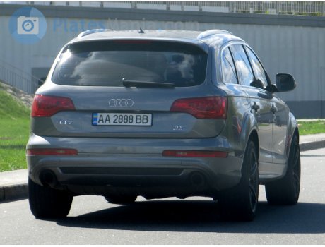AA 2888 BB, Audi Q7