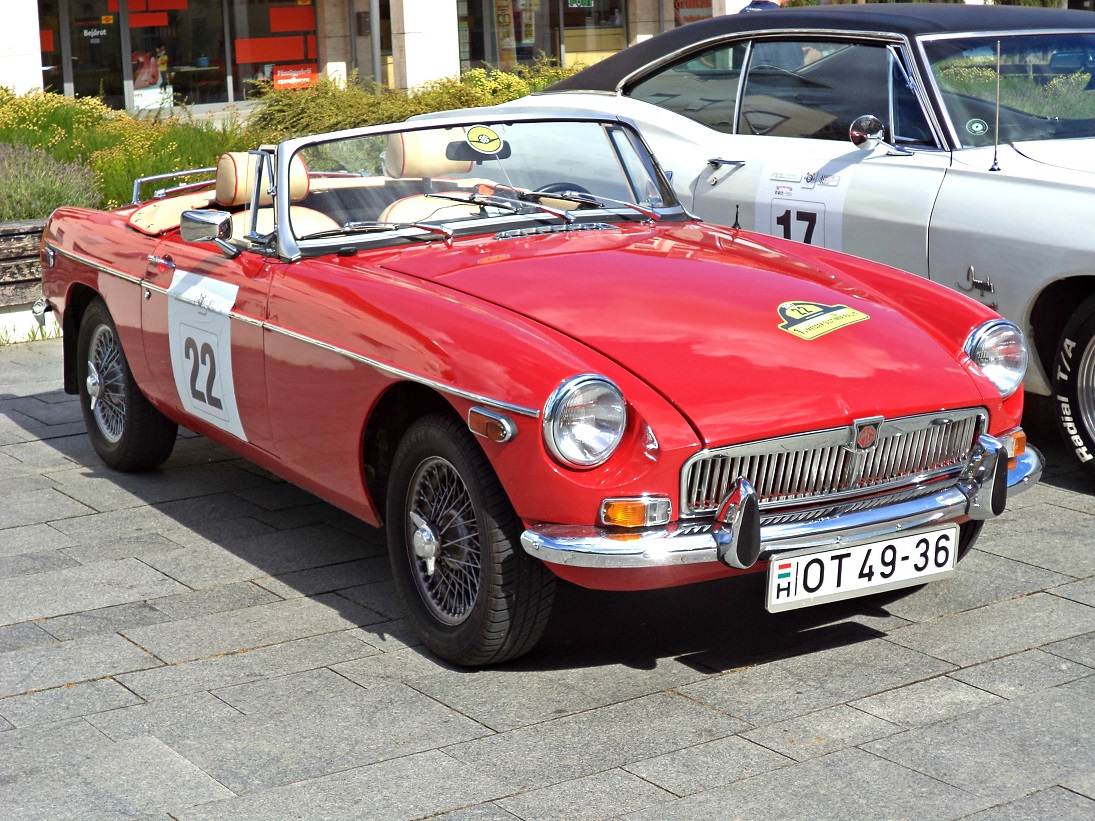 OT 49-36, MG B 1st gen Roadster, 1962–1980