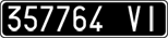 License plate of Italy, Cars (1927 year series)