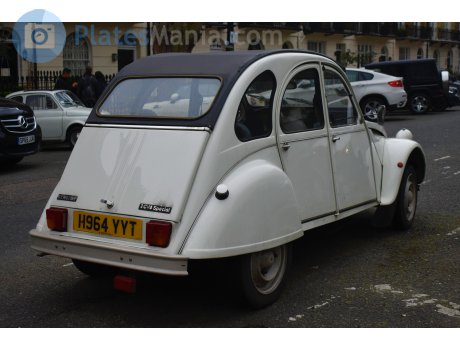 H964 YYT, Citroёn 2CV