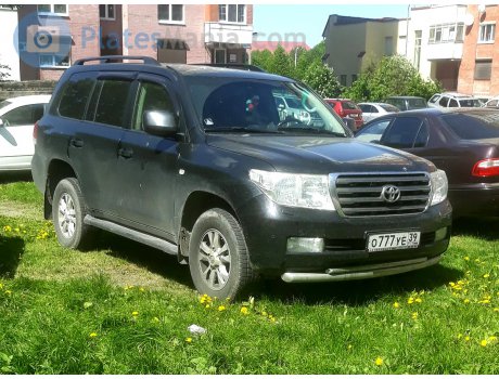 о777уе39, Toyota Land Cruiser