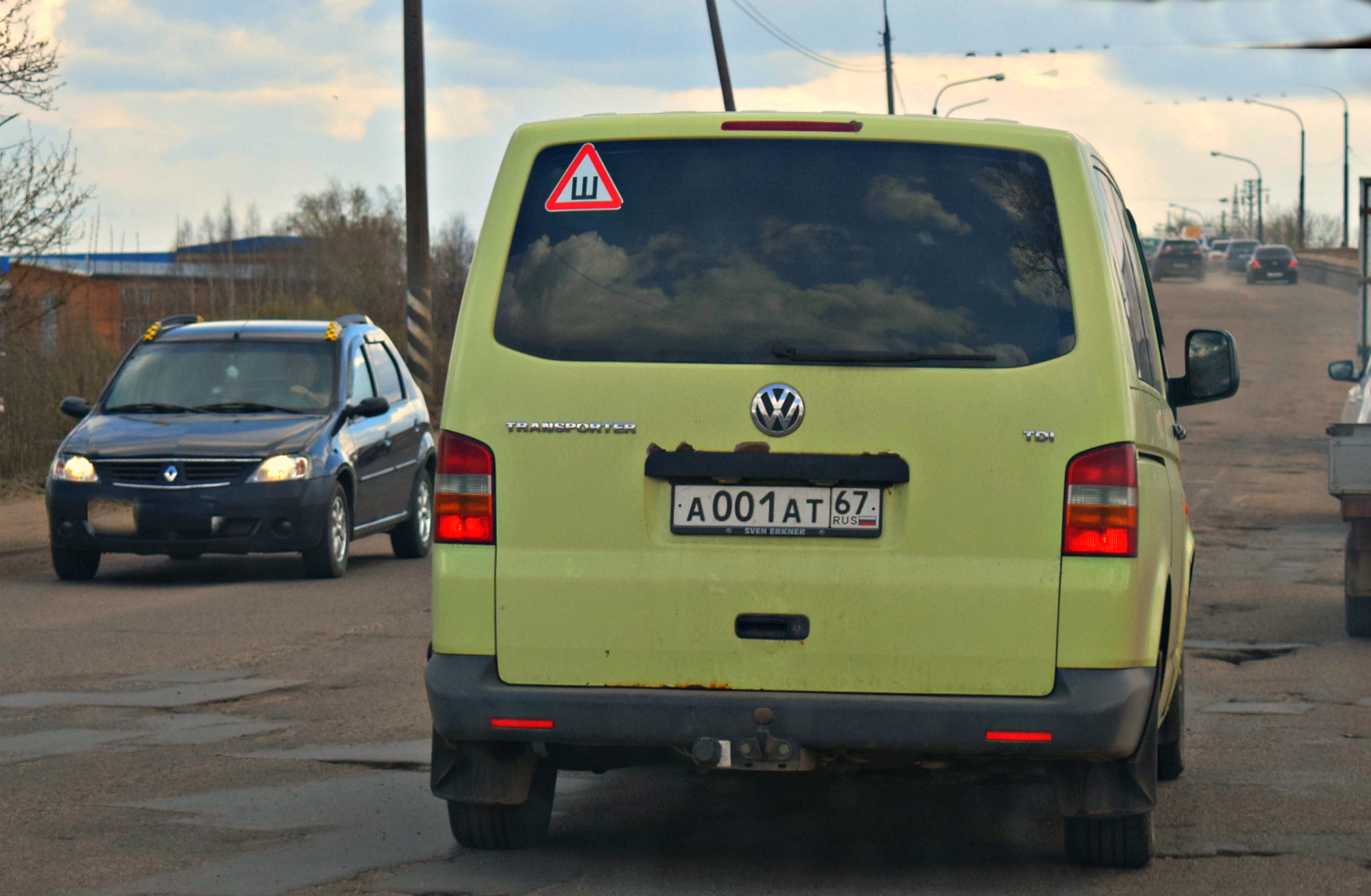 а 001 ат 67, Volkswagen Transporter 
