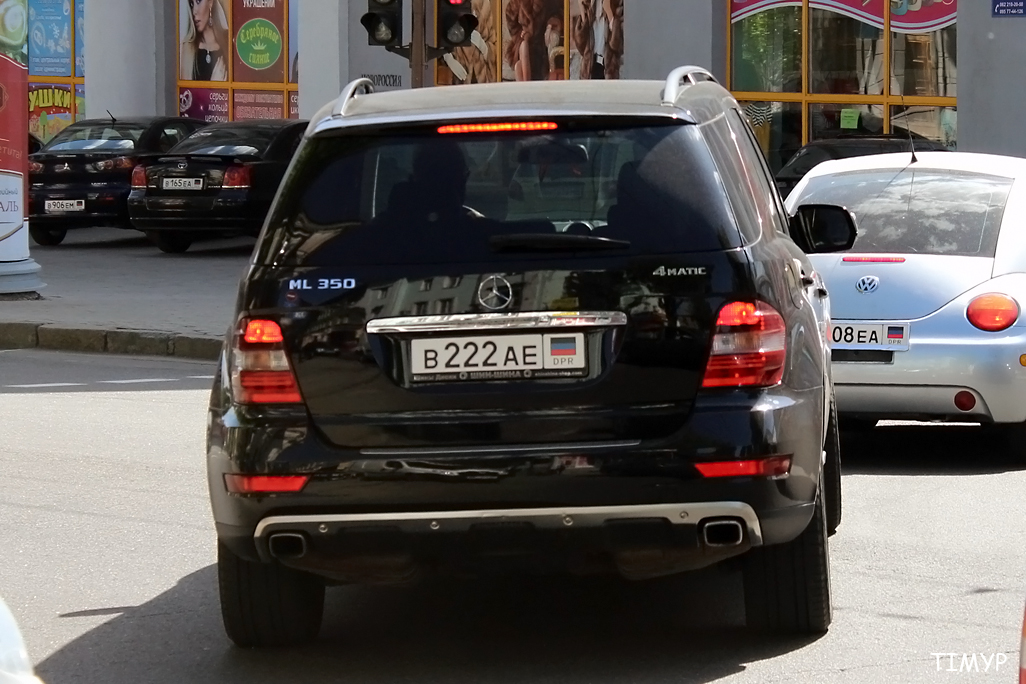 в 222 ае, Mercedes-Benz M-Klasse 2nd gen (W164), 2005–2011