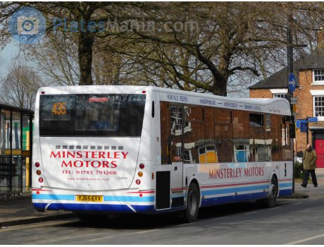 YJ65 EVV, Optare Versa