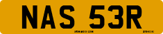 License plate of the United Kingdom, 1963 year system