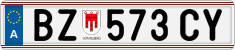License plate of Austria, Regular plates