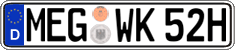 German license plate, Plates for oldtimers (type 