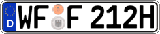 German license plate, Plates for oldtimers (type 