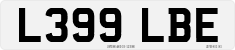 License plate of the United Kingdom, 1983 year system