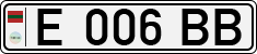 Non-recognized and partially recognized states, Transnistria (cars)