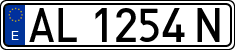 License plates of Spain, 1971 year series