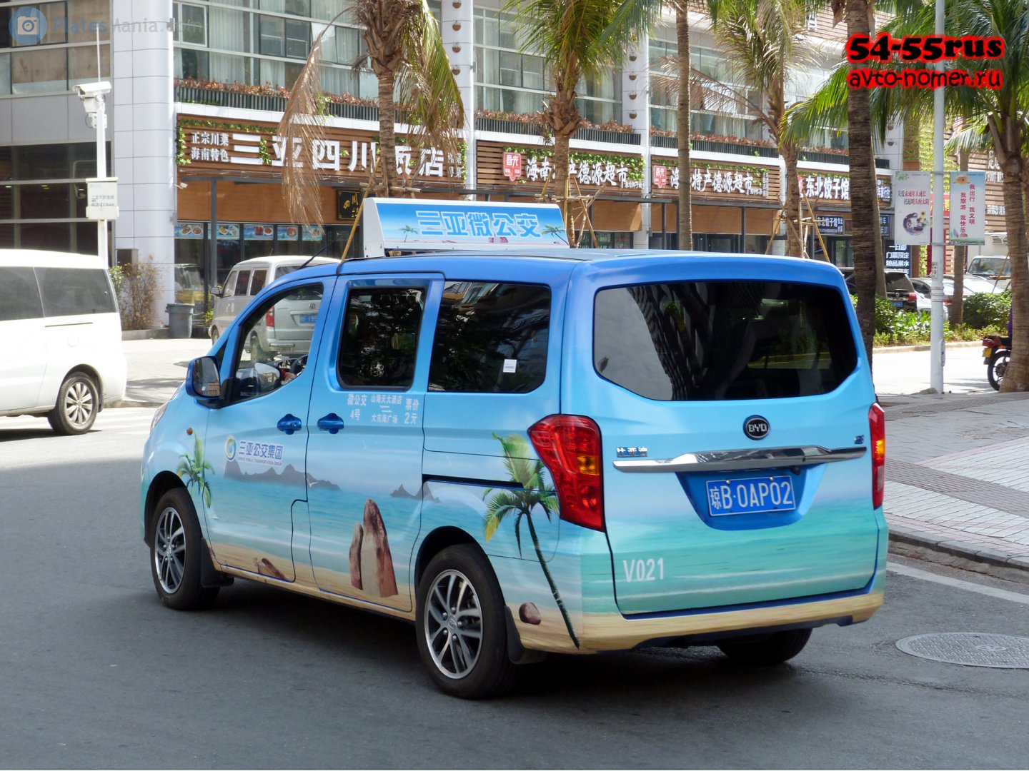 琼B·0AP02, BYD e3/M3/T3 e3 Passenger Van, 2019–