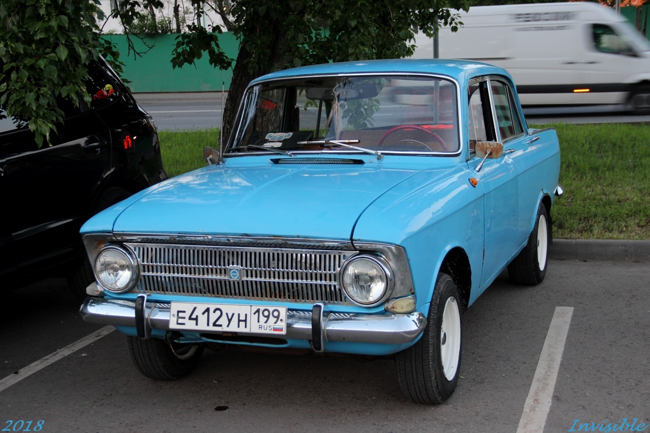е 412 ун 199, Izh Москвич-408/412 (Moskvich-408/412) 412ИЭ, 1970–1982