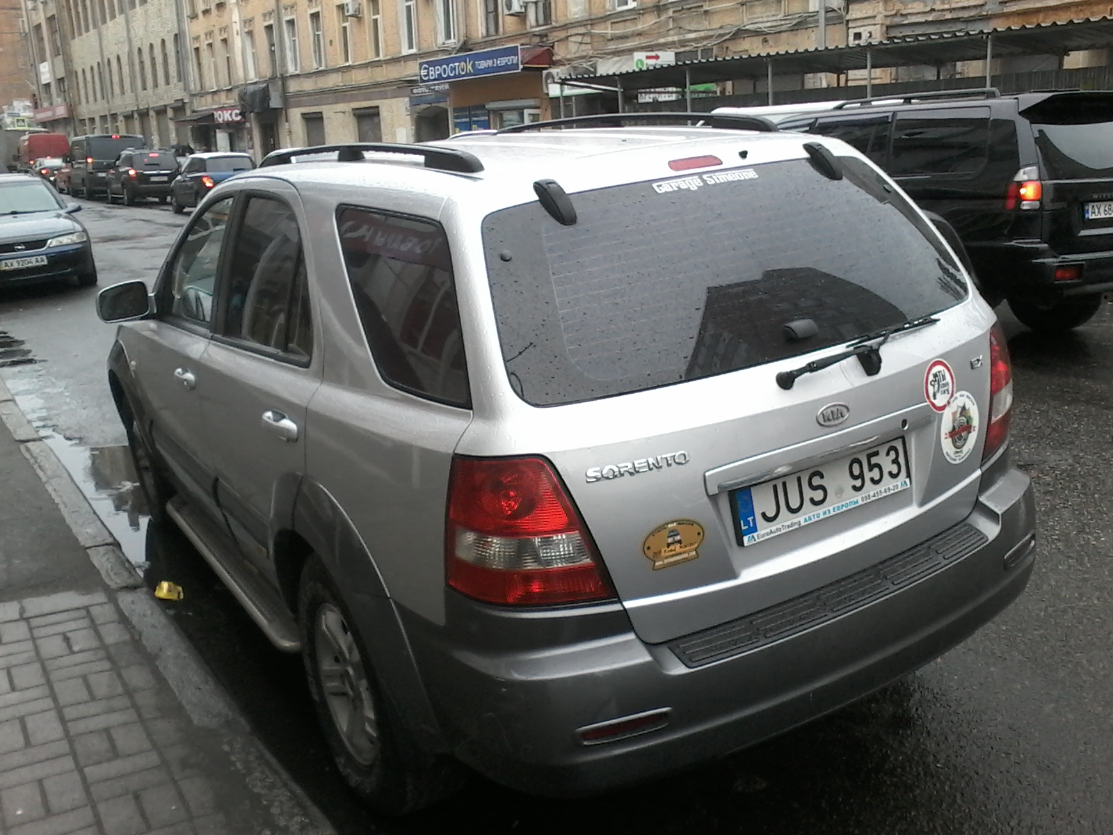 JUS 953, Kia Sorento 