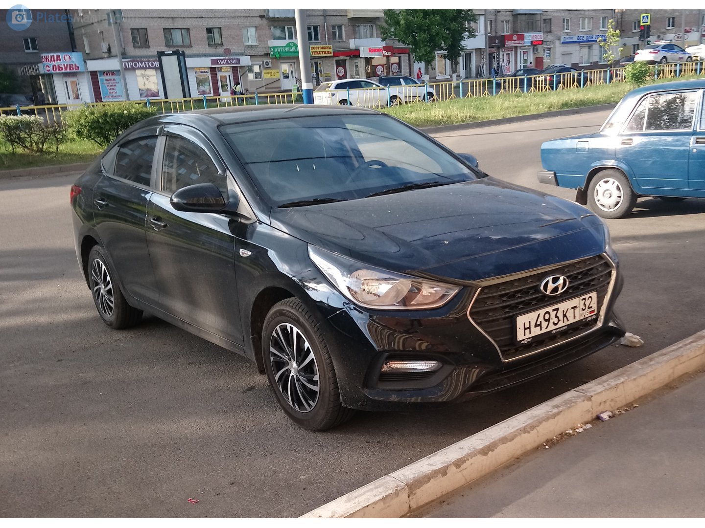 н 493 кт 32, Hyundai Solaris 2nd gen (HCR), 2017–2020