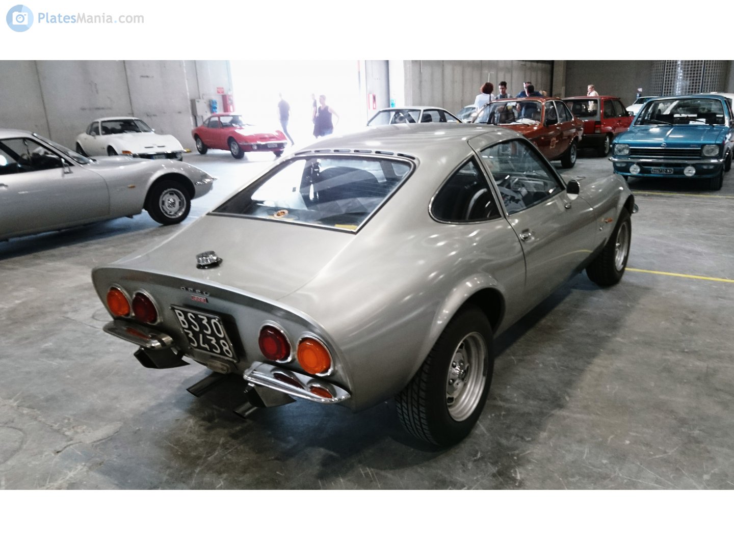 BS 303438, Opel GT 1st gen (Typ 77/79/93/94), 1968–1973