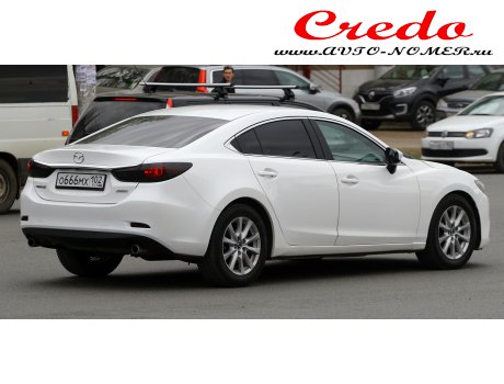 о666мх102, Mazda 6