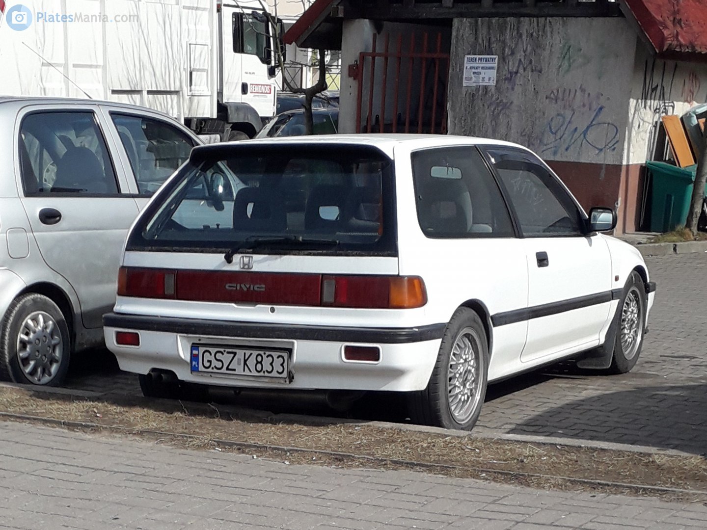 GSZ K833, Honda Civic 4th gen Hatch (EC/EE), 1987–1991