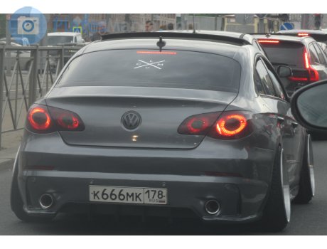 к666мк178, Volkswagen Passat CC